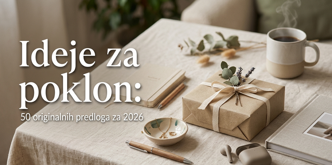Ideje za poklon: 50 originalnih predloga za 2026