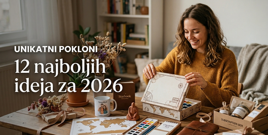 Unikatni pokloni: 12 najboljih ideja za 2026